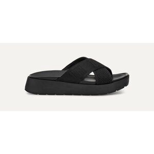 UGG Emily Mesh Slide Sandals Women’s Size 10 Black Casual Comfort Slip-On